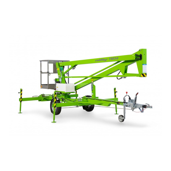 NIFTYLIFT nifty TM Series Cherry Picker Manuals