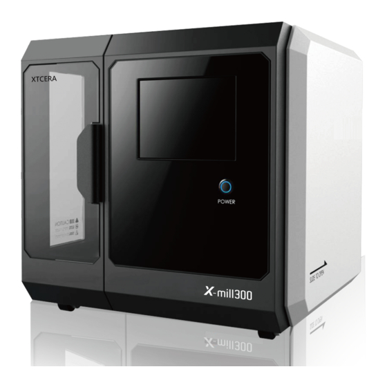 XTCERA X-MILL 300 Manuals