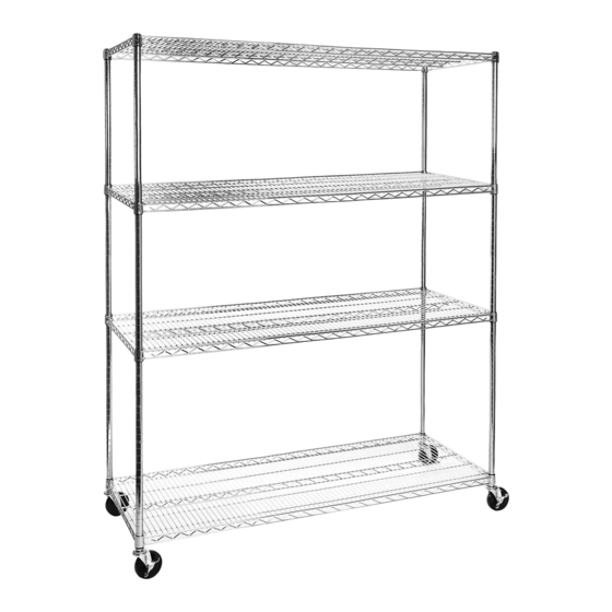 Seville Classics UltraDurable SHE24601 Manual
