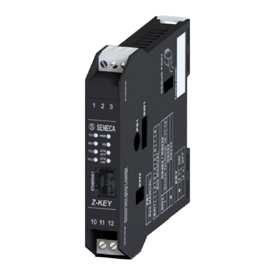 Seneca Z-KEY-2ETH Installation Manual