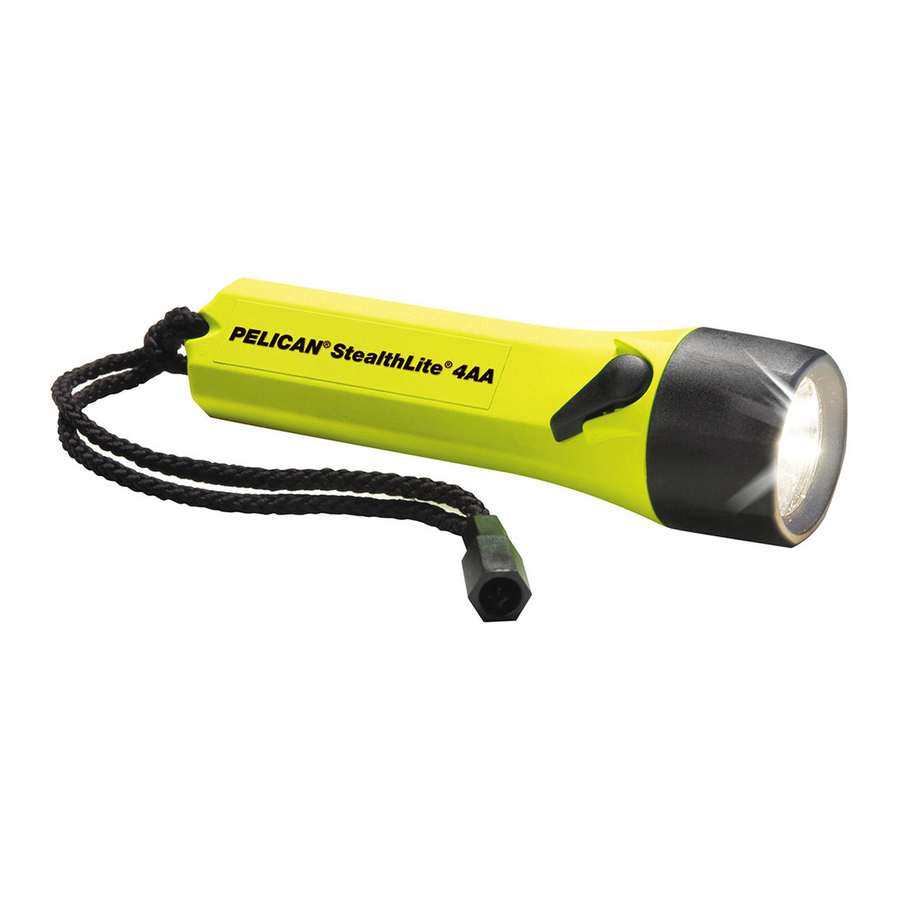 Pelican NEMO 2400, 2400N - Flashlight Manual