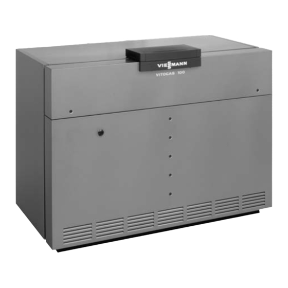 Viessmann GS10 Seris Operating Instructions And User's Information Manual