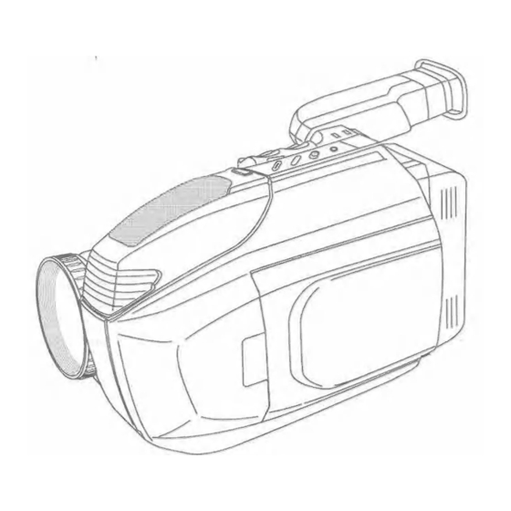 Panasonic Palmcorder PalmSight PV-L581 Operating Instructions Manual