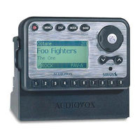 Audiovox SIRPNP1 - Sirius Satellite Radio Tuner User Manual