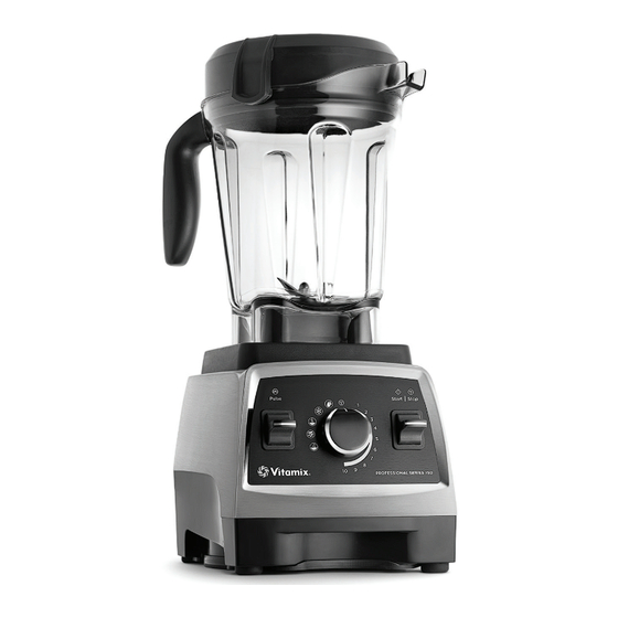 Vitamix 750 Series Owner's Manual
