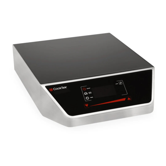 CookTek MC1800G Owner's Manual