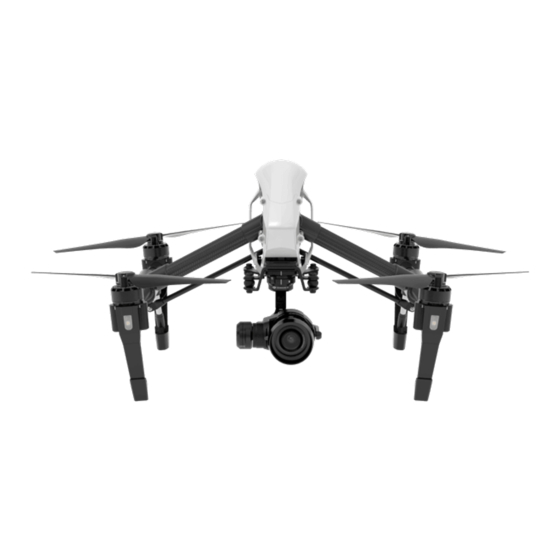 dji Inspire 1 PRO Quick Start Manual
