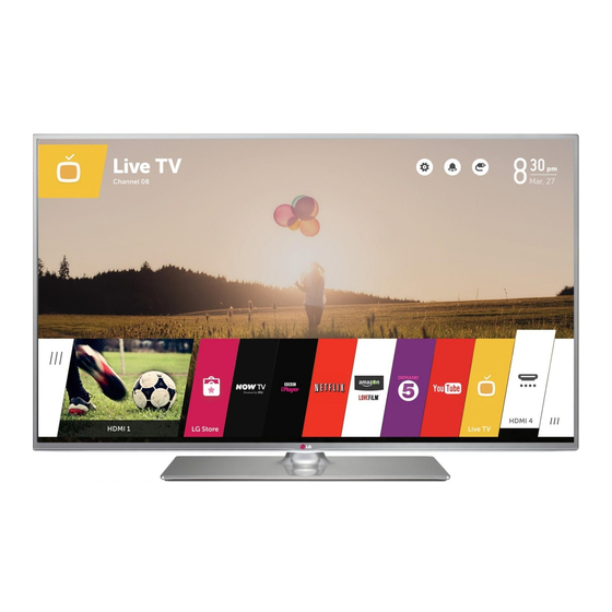 LG 42LB65 Series Manuals