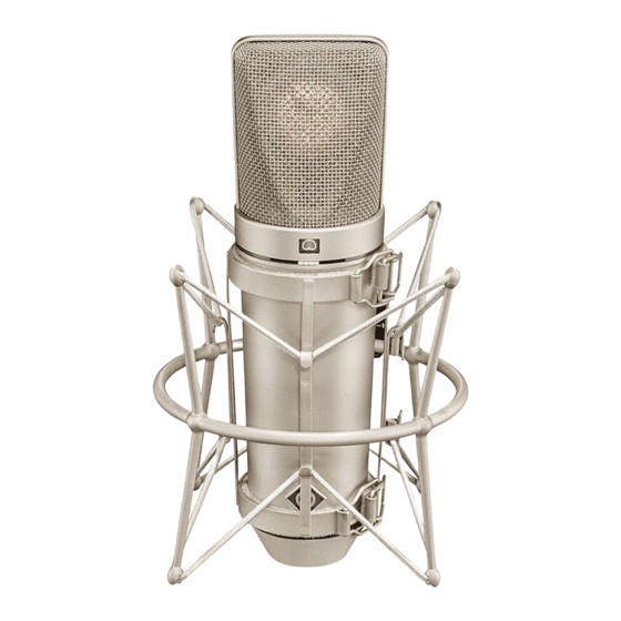 Neumann.Berlin U 67 Operating Manual