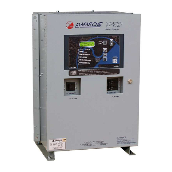 Lamarche TPSD2 Standard Series Installation And Operation Manual