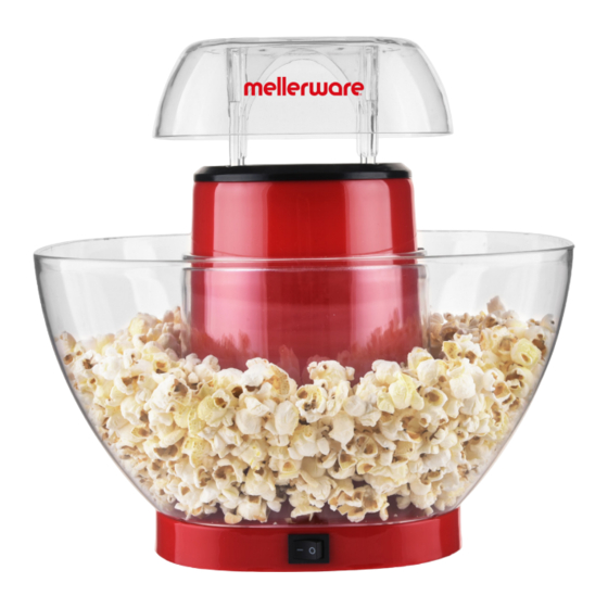 Mellerware POP & GO 1200W 27302 Manual