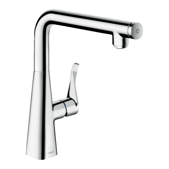 Hans Grohe Metris Select 260 14847000 Instructions For Use/Assembly Instructions