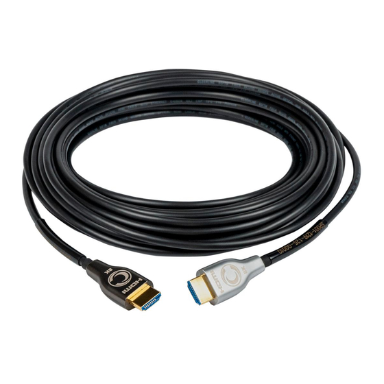 Cleerline SSF-48UHD-AOC-05m General Installation Instructions