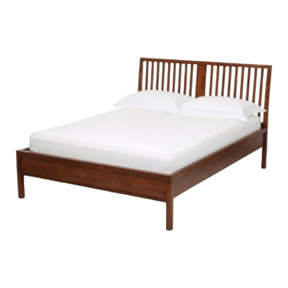 feather&black Mala King Bed Assembly Instructions