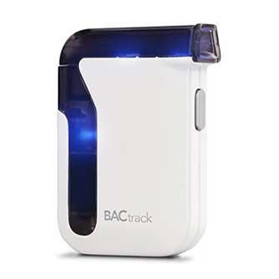 BACtrack Mobile Smartphone Breathalyzer Manuals