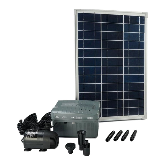 ubbink SolarMax 600 Accu Manual