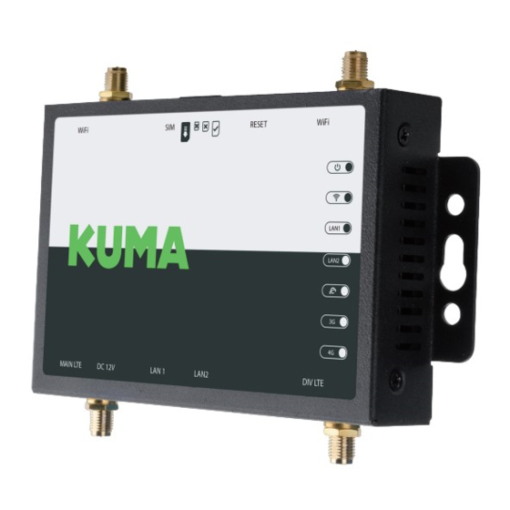 KUMA Connect Lite Quick Start Manual