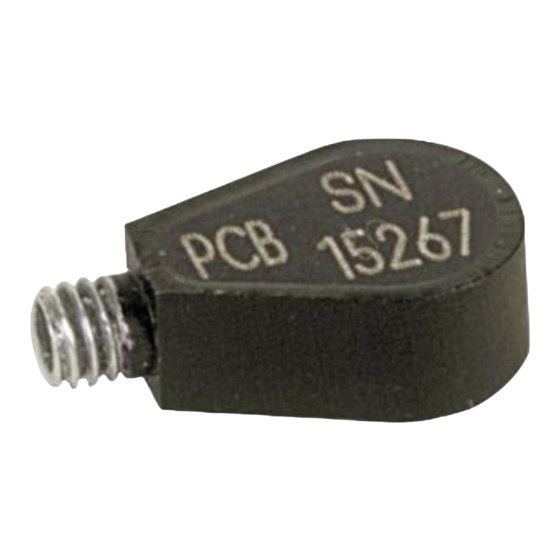 PCB Piezotronics 357A09 Installation And Operating Manual