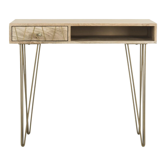 Safavieh Furniture Marigold DSK9001 Manual