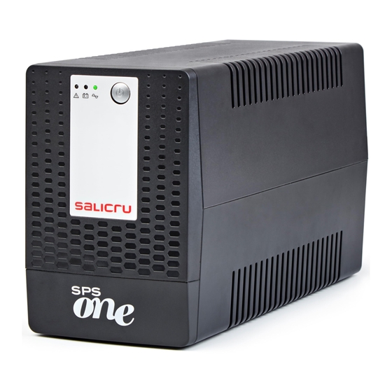 Salicru SPS ONE Series User Manual