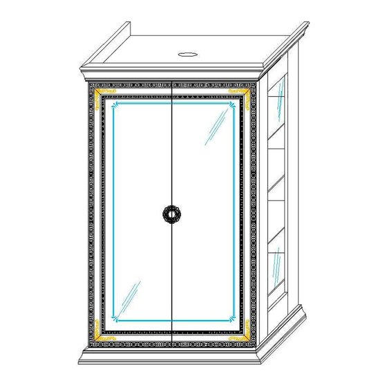 Arredoclassic Leonardo 2/DOORS CHINA CABINET Assembling Instruction