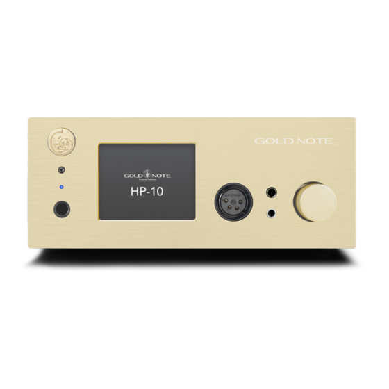 Gold Note HP-10 Manuals