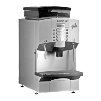 Franke bremer VIVA Espresso Machine Manuals