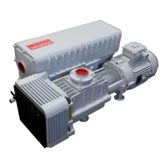 Oerlikon Leybold Vacuum Sogevac SV300 B Operating Instructions Manual