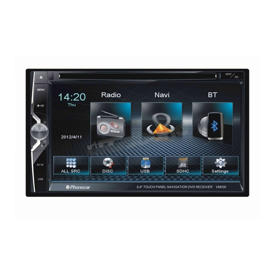 Phonocar VM030 Instruction Manual