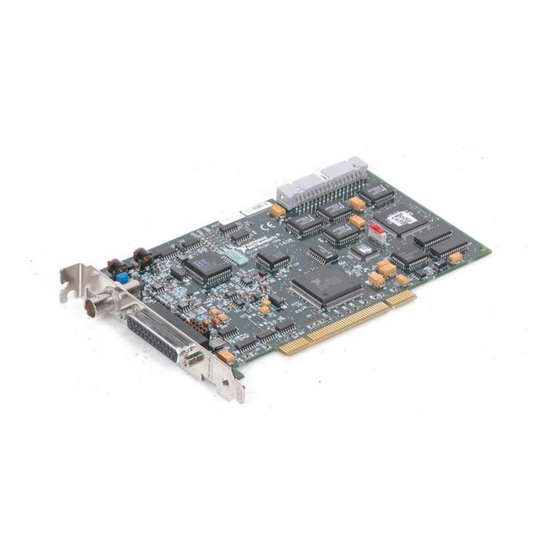 National Instruments IMAQ PCI-1408 User Manual
