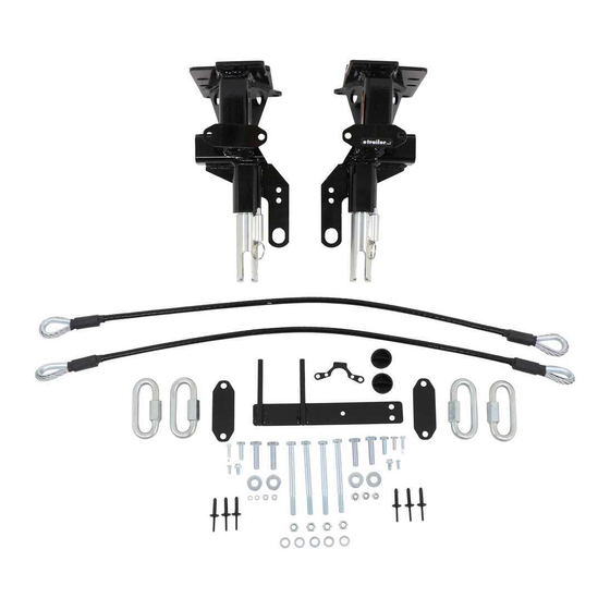 Blue Ox BX1141 Installation Instructions Manual