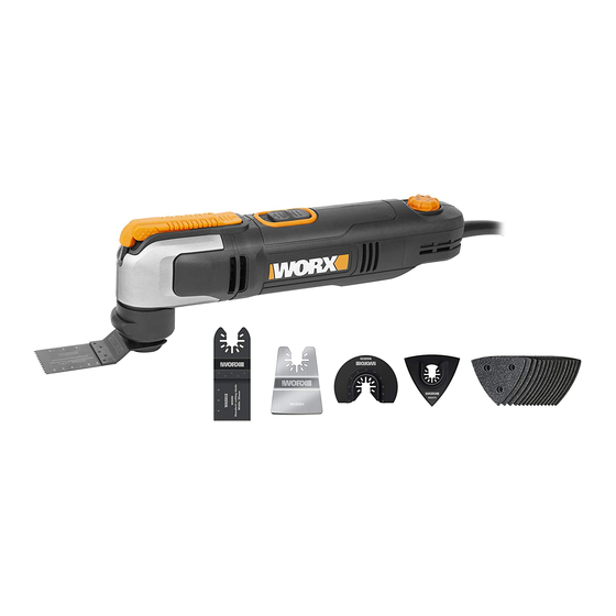 Worx Sonicrafter WX686 Multitool Manuals