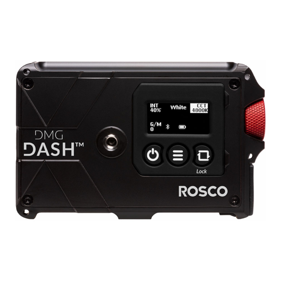 Rosco DMG DASH User Manual
