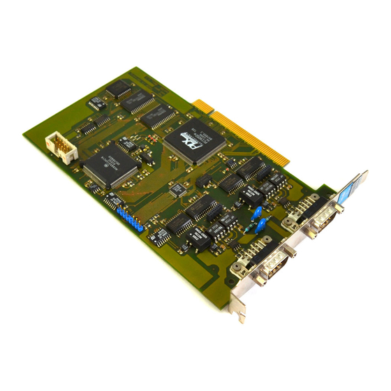 ESD CAN-PCI/331 Hardware Manual