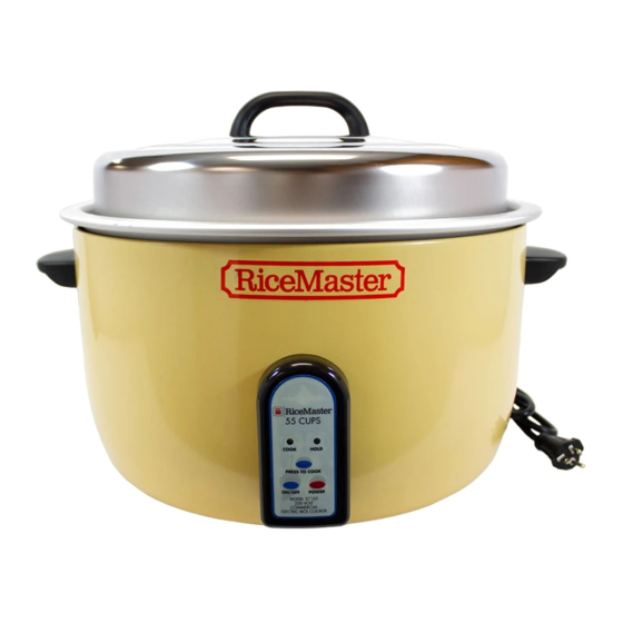 Town RiceMaster Troubleshooting Tips