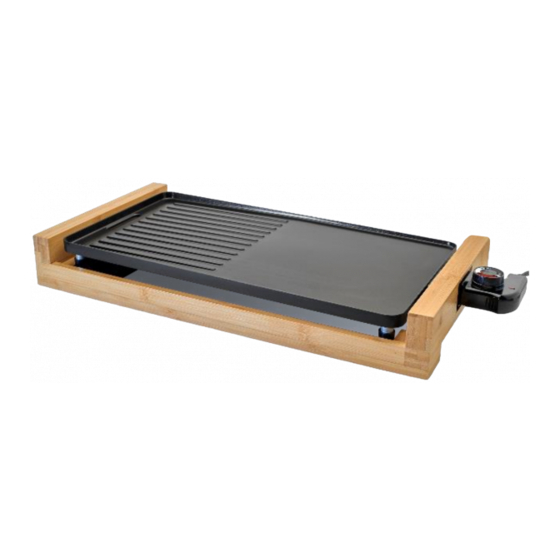 Ambiano HY-6318 Bamboo Electric Grill Manuals