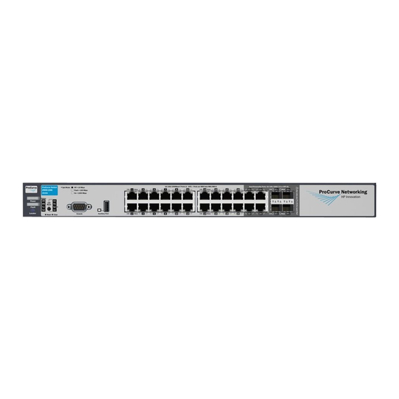 HP ProCurve Switch 2900yl-24G Access Security Manual