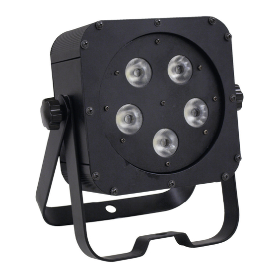 EuroLite LED SLS-5 QCL 5x5W Floor NSP User Manual