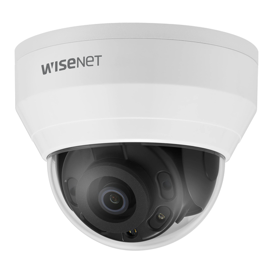 Hanwha Vision QNV-C8011R Manual