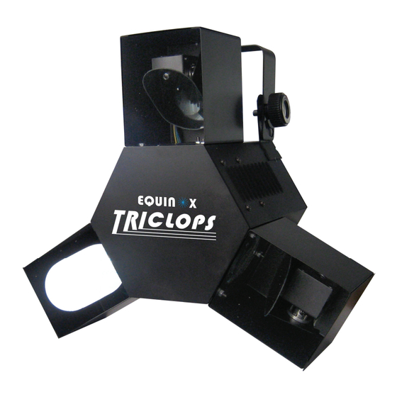 Equinox Systems TRICLOPS EQLED50 User Manual