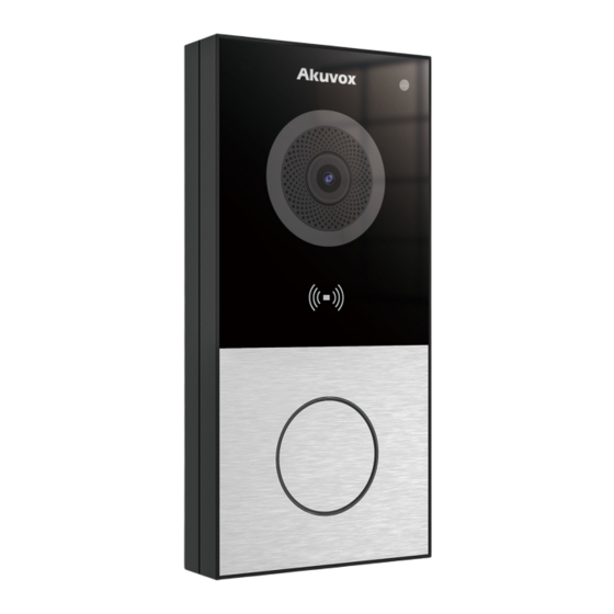 Akuvox E12 Series Administrator's Manual