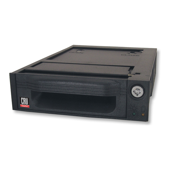 CRU Dataport DataPort 3 Installation Manual