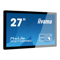 Iiyama ProLite TF2738MSC User Manual