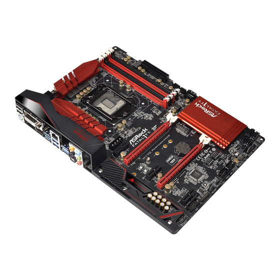 ASROCK Fatal1ty H170 User Manual