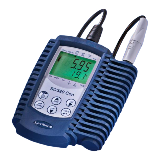 Lovibond SD 320 Con Instruction Manual