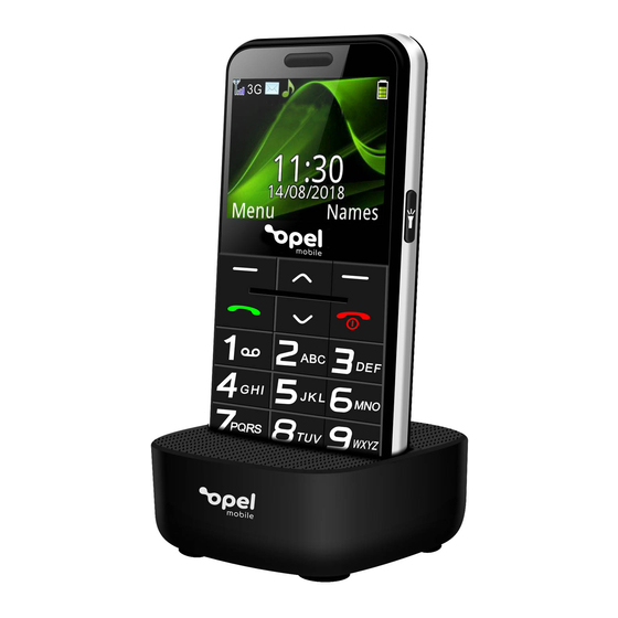 Opel mobile BigButtonPhone Operator's Manual