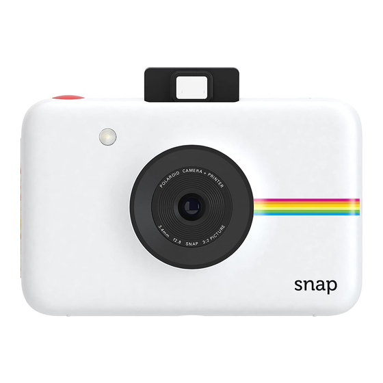 Polaroid Snap Quick Start Manual And Faq