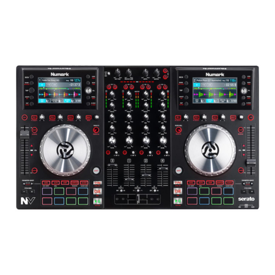 Numark NV Quick Start Manual