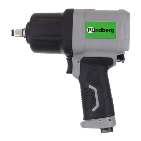 P.Lindberg 9061308 Air Impact Wrench Manuals