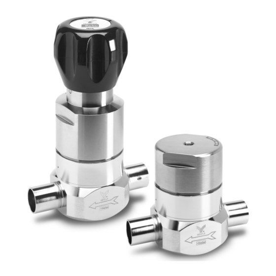 Parker Veriflo BFR5K Operating Instructions